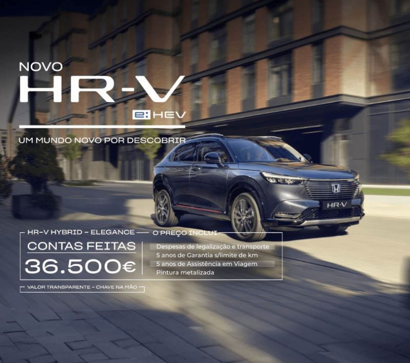 Novo Honda HR-V - Contas Feitas 36500