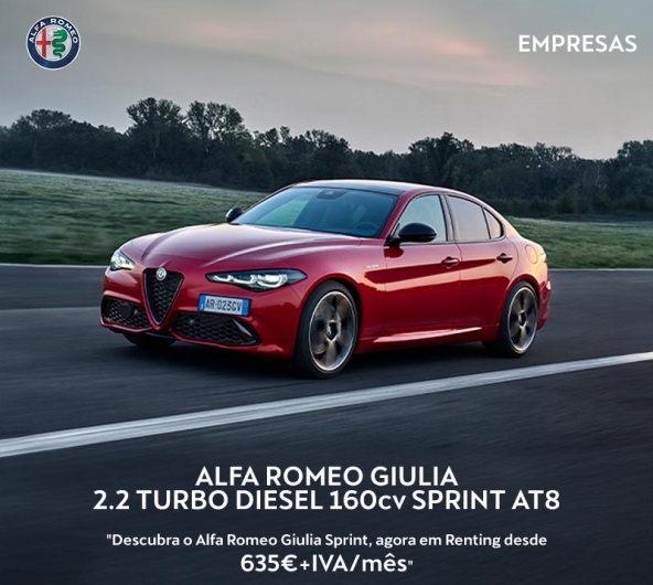 Alfa Romeo Giulia 2.2 Turbo Diesel 160cv Sprint AT8 - Desde 635+IVA/ms