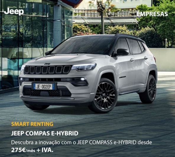 Jeep Compass eHybrid Empresas - Desde 275/mes + IVA