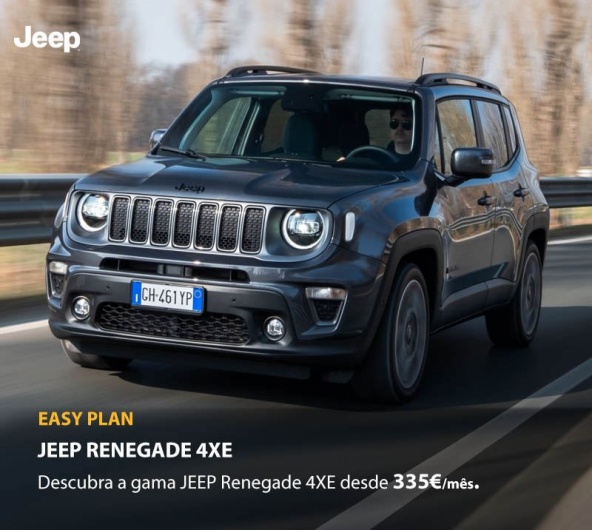 Jeep Renegade 4xe - Desde 355/ms