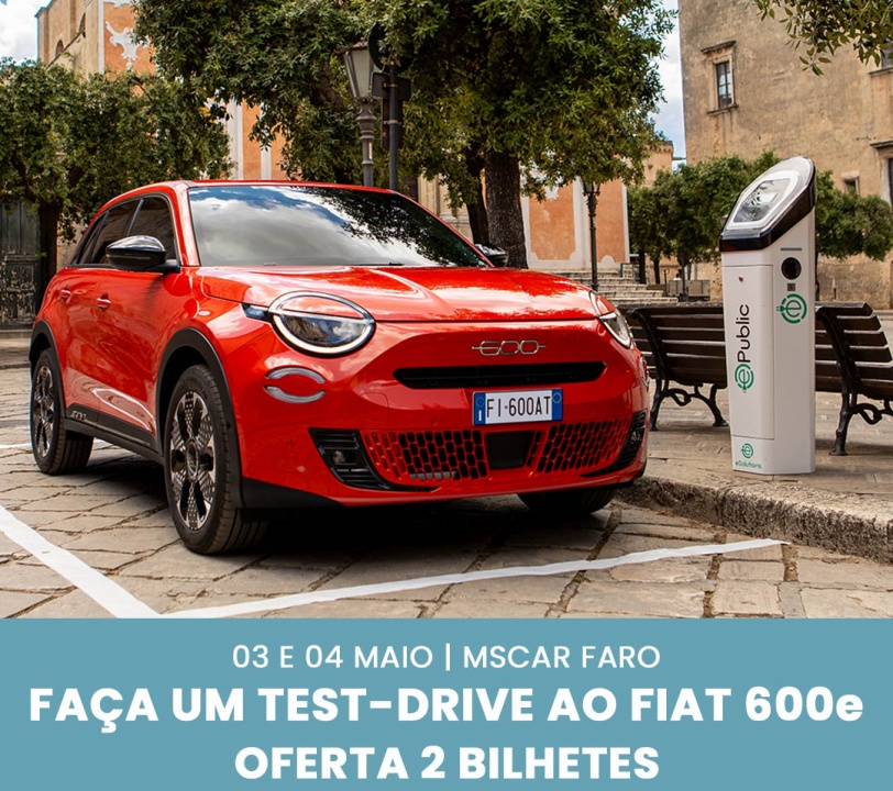 FIAT 600e Test-Drives | 03 e 04 Maio