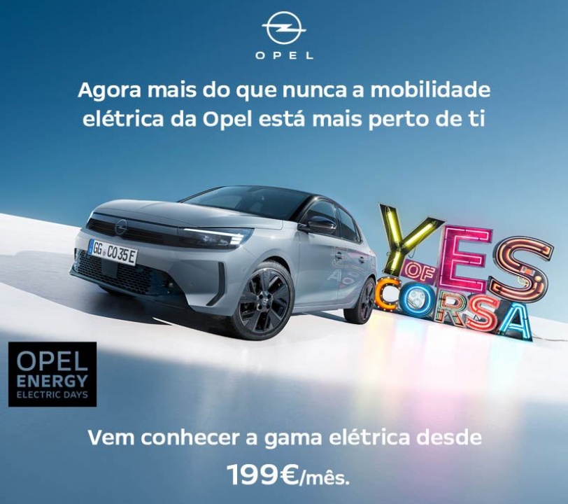 Novo Opel Corsa Electric - Desde 199/ms