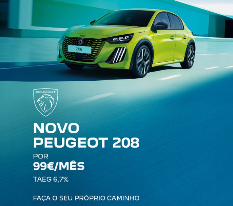 Novo Peugeot 208 - Por 99/ms