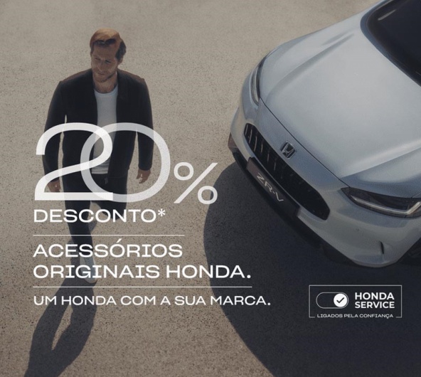 Acessrios Originais Honda - 20% Desconto