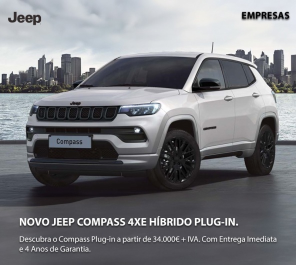 Jeep Compass 4XE PHEV Empresas - Vantagens Fiscais