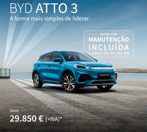 BYD ATTO 3 A PARTIR DESDE 29.850 �*