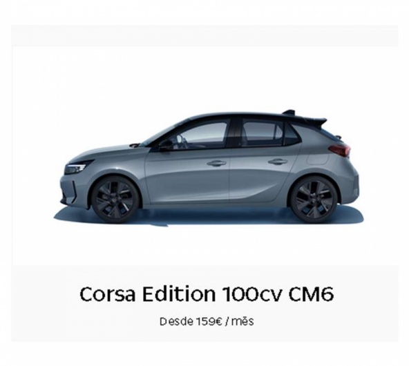 Corsa Edition 100cv CM6 Desde 159� / m�s