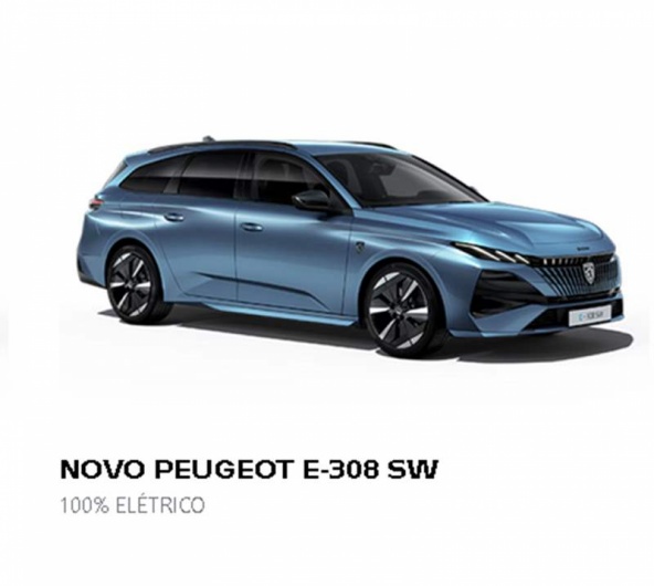 NOVO PEUGEOT E-308 SW 100% EL�TRICO  A partir de 35.195�  ou  por 345�/m�s*