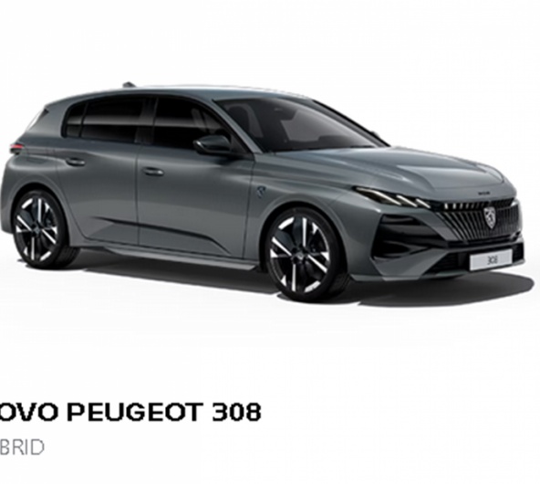 NOVO PEUGEOT 308 HYBRID  A partir de 29.695�  por 235�/m�s*