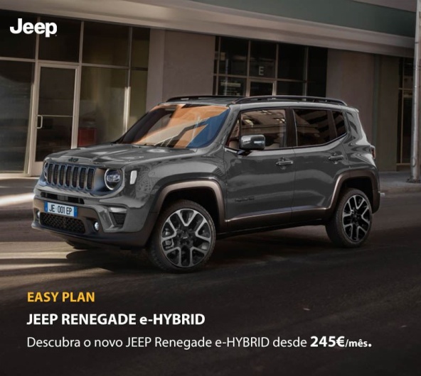 Jeep Renegade e-Hybrid - Por 245/ms