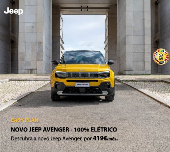 Novo Jeep Avenger 100% Eltrico - Por 405/ms