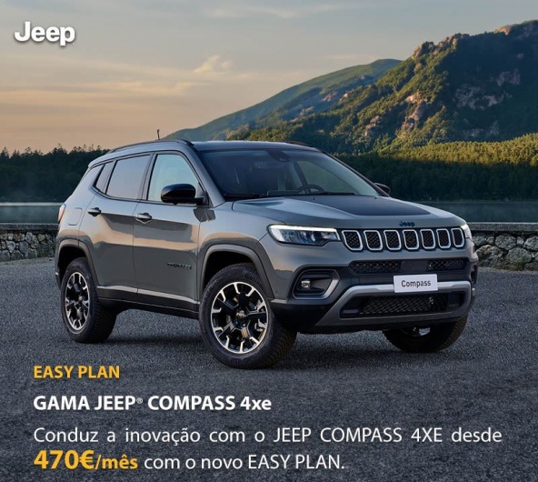 Gama Jeep Compass 4xe - Desde 470/ms