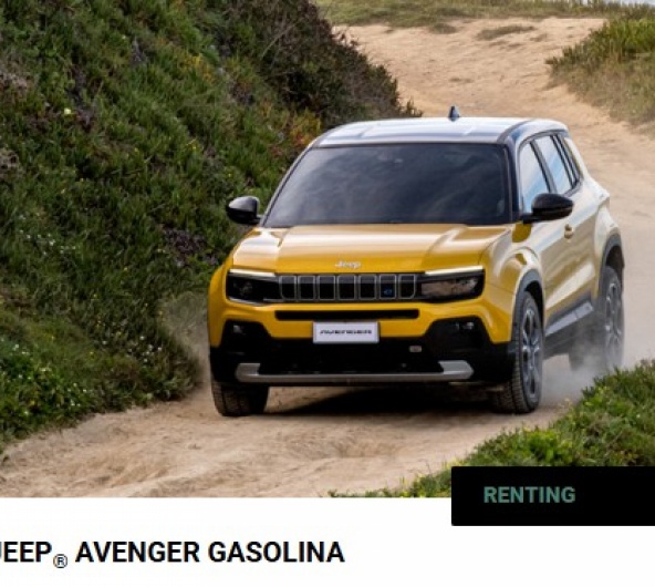NOVO JEEP® AVENGER GASOLINA DESDE 199€/MÊS NOVO JEEP® AVENGER GASOLINA DESDE 199€/MÊS