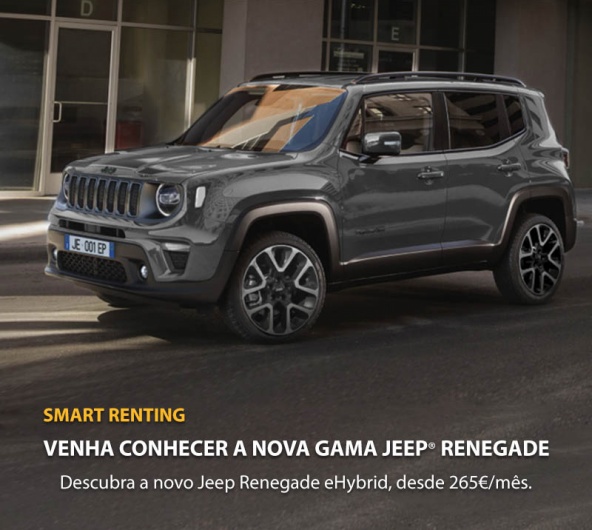 Jeep Renegade eHybrid - Desde 265€/mês