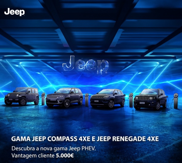 Gama Jeep PHEV - Vantagem Cliente 5.000