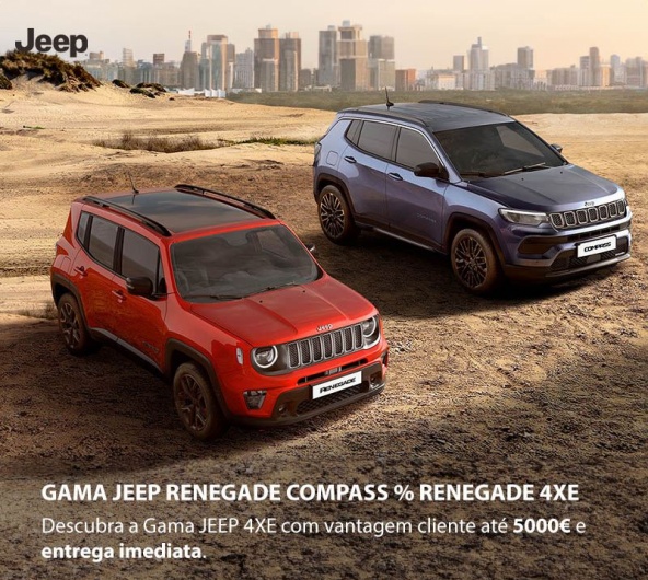 Gama Jeep 4XE - Vantagem Cliente 5.000