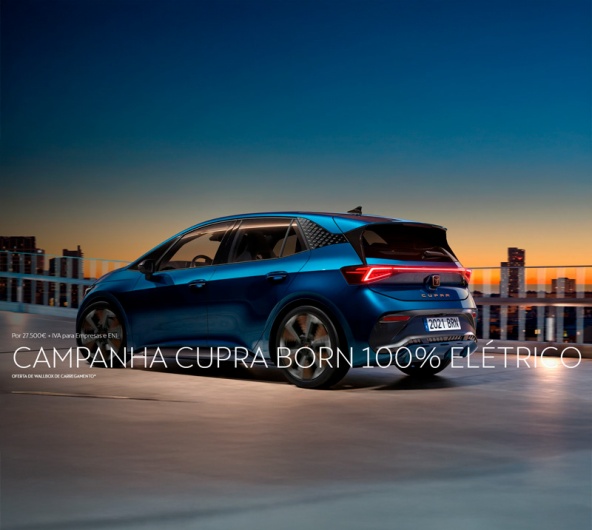 Campanha CUPRA Born para Empresas e ENI Por 27.500� + IVA*