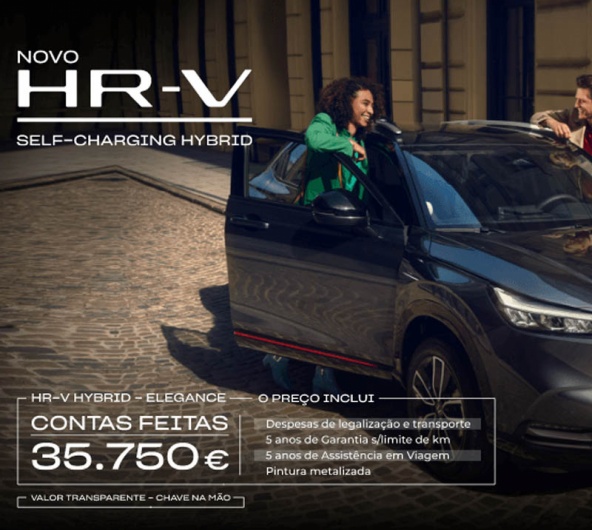 Novo Honda HR-V - Contas Feitas 35750€