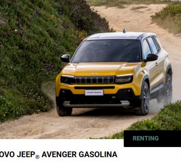NOVO JEEP® AVENGER GASOLINA DESDE 199€/MÊS NOVO JEEP® AVENGER GASOLINA DESDE 199€/MÊS