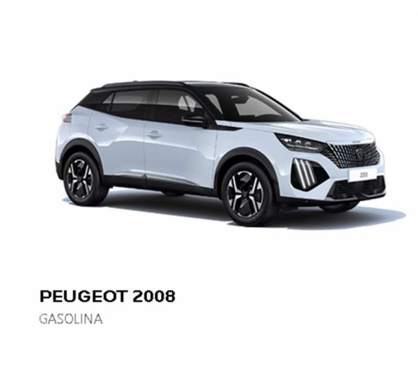 PEUGEOT 2008 GASOLINA  A partir de 23.005� ou  por 139�/m�s*