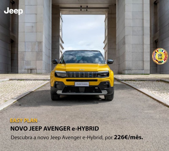 Novo Jeep Avenger e-Hybrid - Por 270/ms