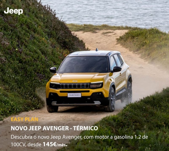 Novo Jeep Avenger Trmico - Por 145/Ms