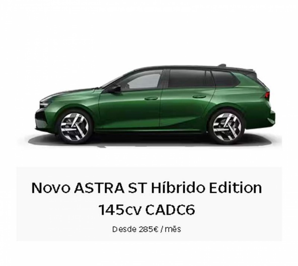 Renting Particulares Novo ASTRA ST H�brido Edition 145cv CADC6  Desde 285� / m�s