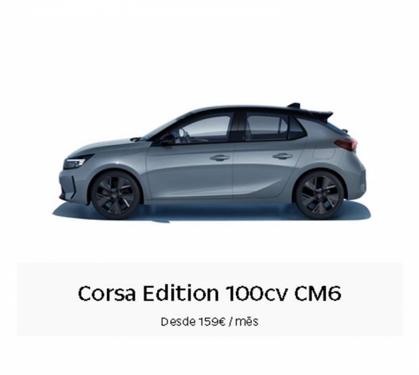 Renting Particulares - Corsa Edition 100cv CM6  Desde 159� / m�s
