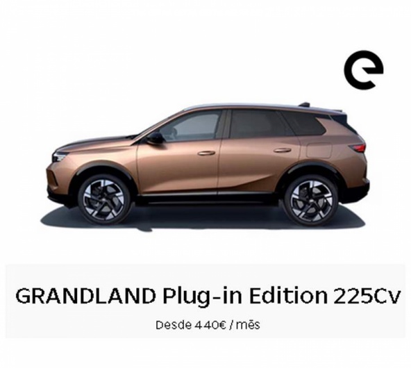 Renting Particulares GRANDLAND Plug-in Edition 225Cv  Desde 440� / m�s