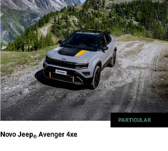 Novo Jeep® Avenger 4xe The North Face Edition Novo Jeep® Avenger 4xe The North Face Edition