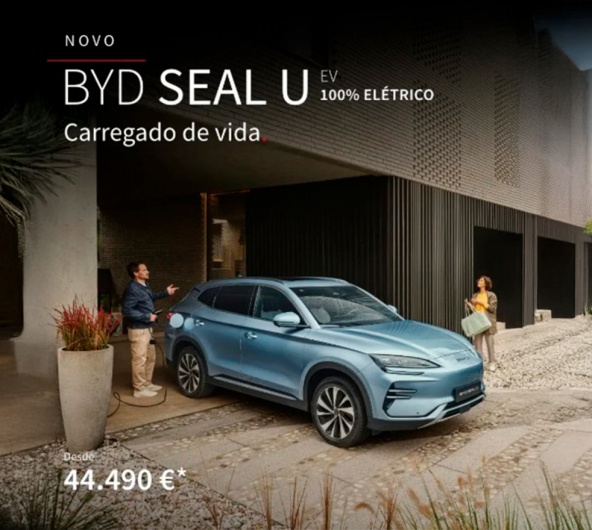Novo BYD SEAL U Desde 44.490 €*. Novo BYD SEAL U Desde 44.490 €*.