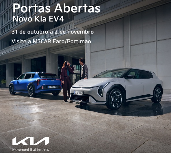 KIA EV4 Porta Abertas - 31 de Outubro a 2 de Novembro KIA EV4 Porta Abertas - 31 de Outubro a 2 de Novembro