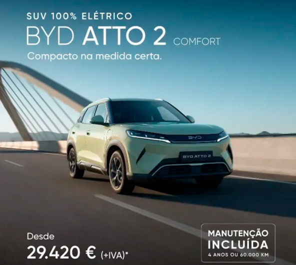 BYD ATTO 2  Desde 29.420 � (+ IVA)*