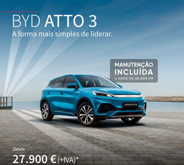 BYD ATTO 3  Desde 27.900 � (+ IVA)*