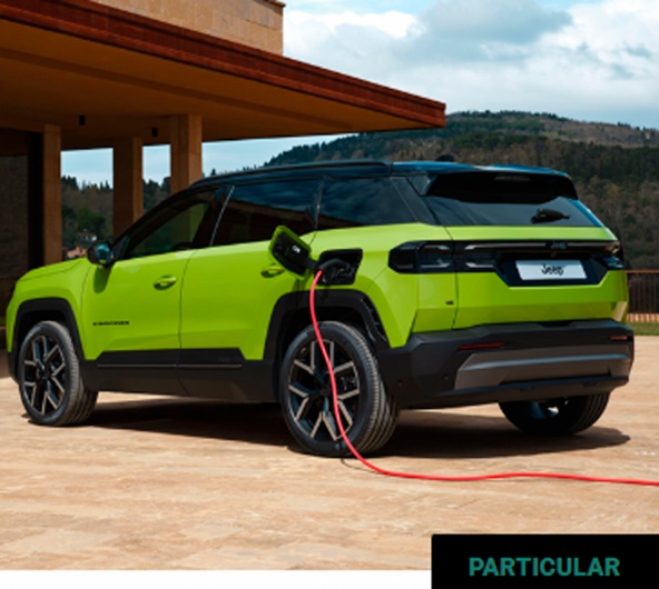 NOVO JEEP® COMPASS 100% ELÉTRICO Por: 349€* NOVO JEEP® COMPASS 100% ELÉTRICO Por: 349€*