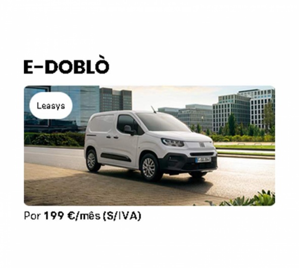 Novo eDobl�  136cv 50kWh Curta - S�rie 3 - 3 LUGARES Por 199 �/m�s (S/IVA)