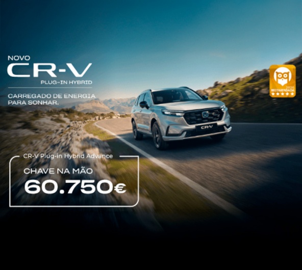 Novo CR-V Plug In Hybrid Advance - Chave na m�o 60.750�