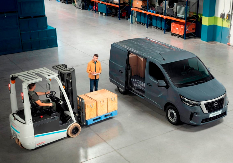�rea de carga Nissan Primastar