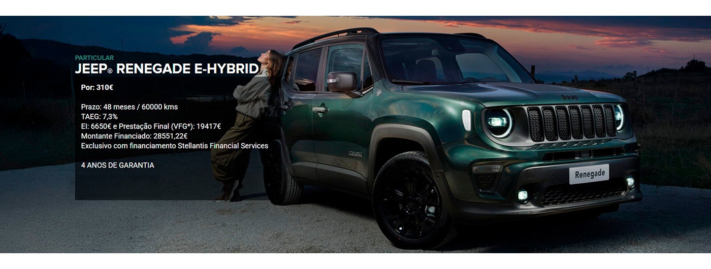 JEEP RENEGADE E-HYBRID Por 310 / Ms