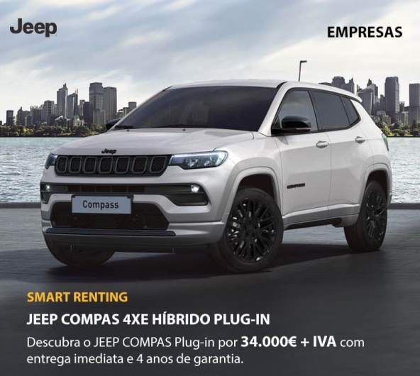 Jeep Compass 4XE PHEV Empresas - Vantagens Fiscais