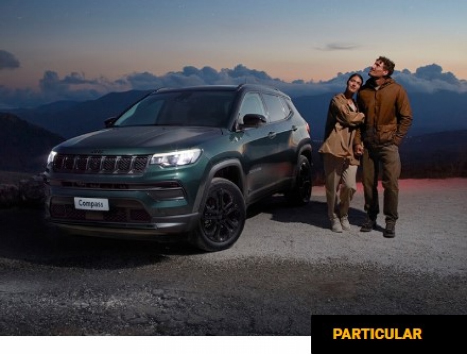 JEEP COMPASS E-HYBRID POR 425€ / MÊS JEEP COMPASS E-HYBRID POR 425€ / MÊS