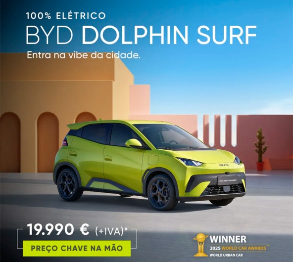 Novo BYD DOLPHIN SURF - Desde 19.990 � (+ IVA)*