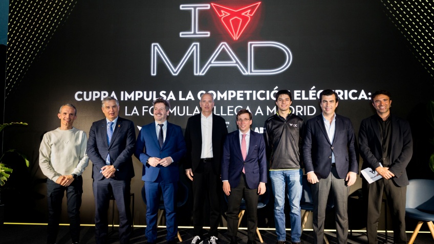 CUPRA lidera chegada a Espanha do principal campeonato mundial de corridas el�tricas, como Title Partner da primeira corrida de F�rmula E no pa�s: CUPRA Raval Madrid E-Prix