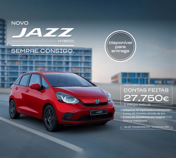 Novo Jazz Hybrid - A vida cabe aqui. Novo Jazz Hybrid - A vida cabe aqui.