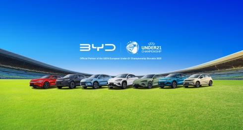 A BYD é Parceiro Oficial do EURO Sub-21 de 2025 A BYD é Parceiro Oficial do EURO Sub-21 de 2025
