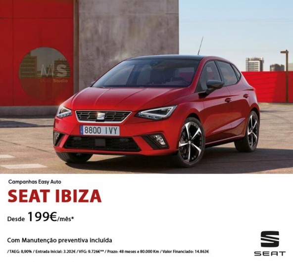 SEAT Ibiza Easy Auto - Desde 199€/mes
