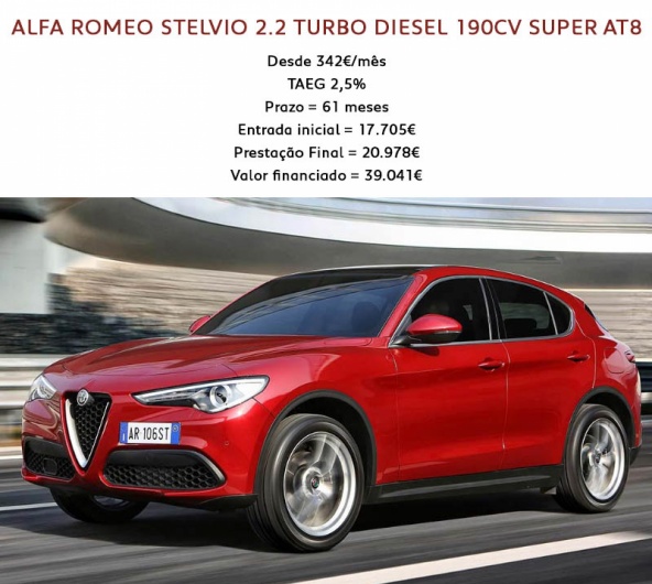 ALFA ROMEO STELVIO SUPER 2.2 190CV AT8 ALFA ROMEO STELVIO SUPER 2.2 190CV AT8