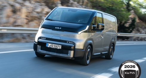 Kia PV5 conquista ttulo 2026 International Van of the Year