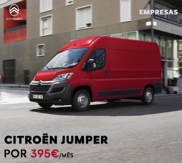 Citroen Jumper Profissional - Por 395€/mês