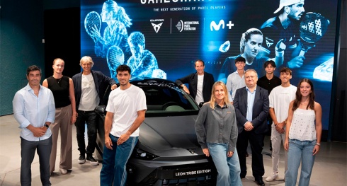 De principiante a profissional: CUPRA e Movistar Plus estreiam GAMECHANGERS: A pr�xima gera��o de jogadores de padel